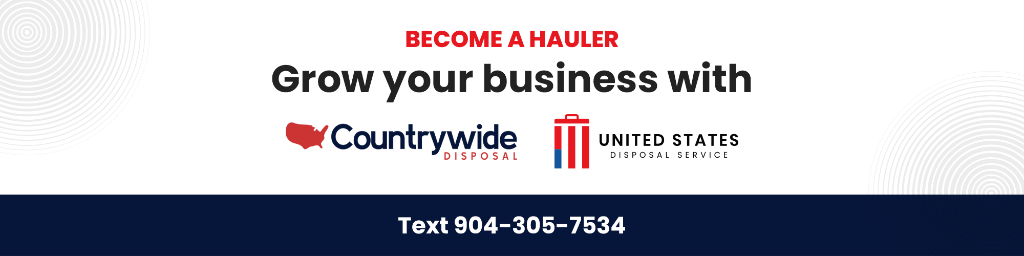#23748 - Banner Ad for Become a Hauler